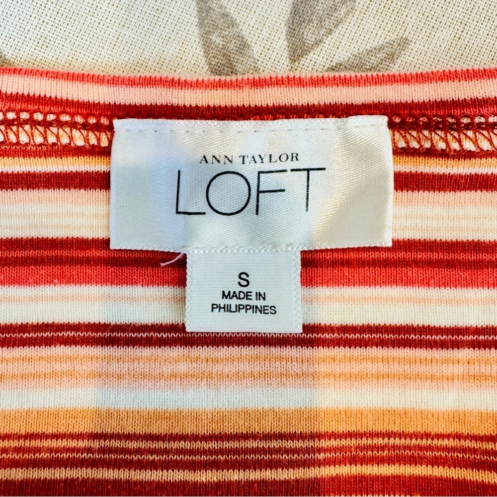 LOFT | Multicolor Striped Tank Top - Picture 9 of 10